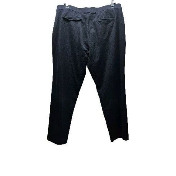 J. JILL Womens Black Premium Bi Stretch Slim Straight Leg Chino Pants Size 18 - Picture 10 of 10